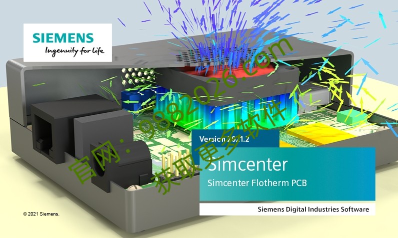 图片[1]-FloTHERM PCB 2021.2安装教程-东办绿软