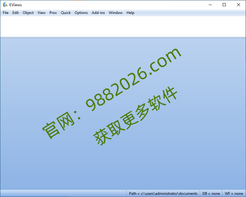 EViews 10.0​安装教程-东办绿软