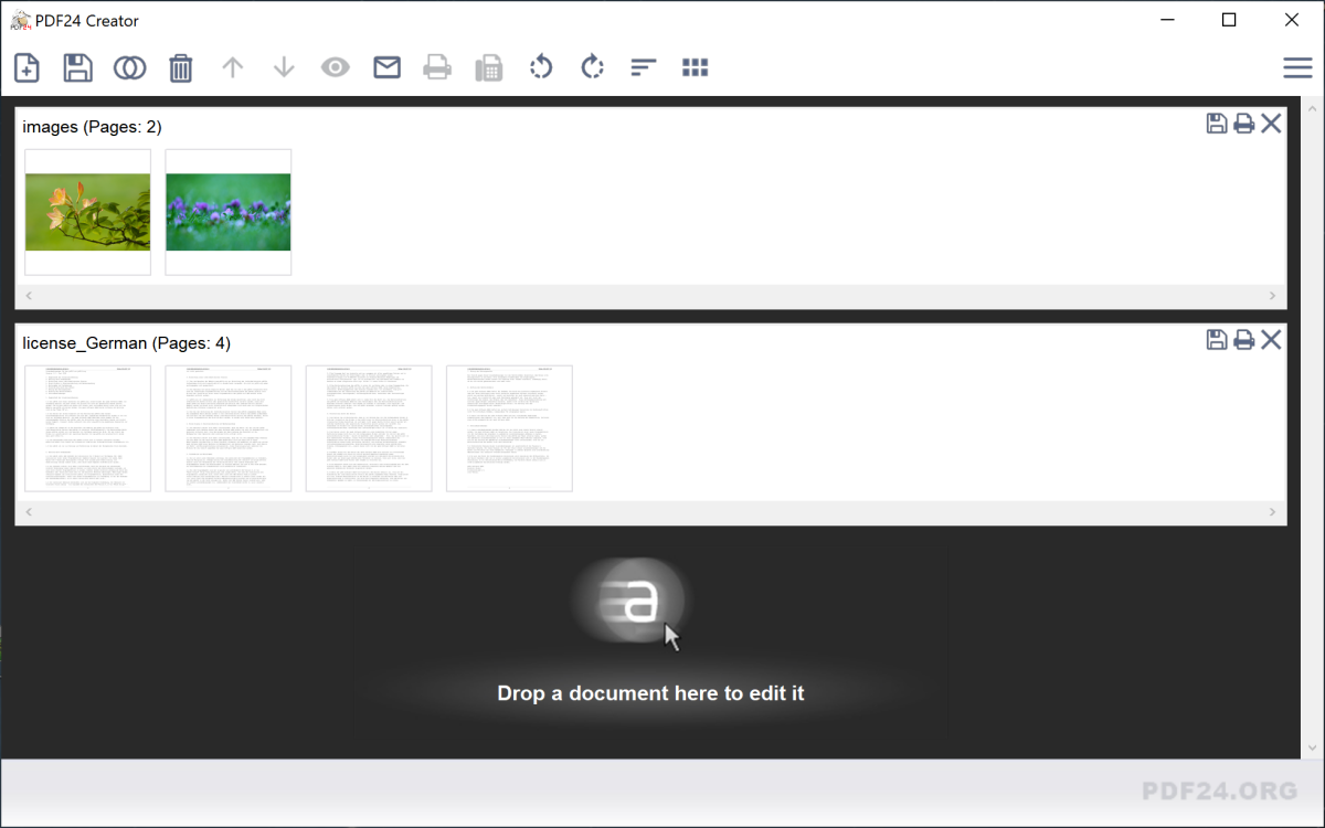 图片[1]-一款完全免费实用的PDF工具箱PDF24 Creator安装教程及下载-东办绿软