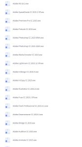 Adobe CC 2015独立版全家桶（包含Adobe公司旗下所有软件，如PS, LR, AI, PR, AE,AU等等）-东办软件