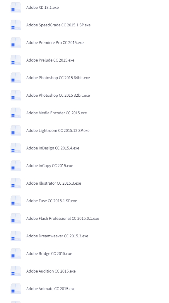 图片[1]-Adobe CC 2015独立版全家桶（包含Adobe公司旗下所有软件，如PS, LR, AI, PR, AE,AU等等）-东办绿软