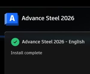 Advance Steel 2026安装教程安装教程及下载-东办绿软