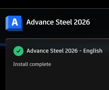 Advance Steel 2026安装教程安装教程及下载-东办绿软