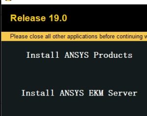 ANSYS 19通用安装教程(含安装包)-东办绿软