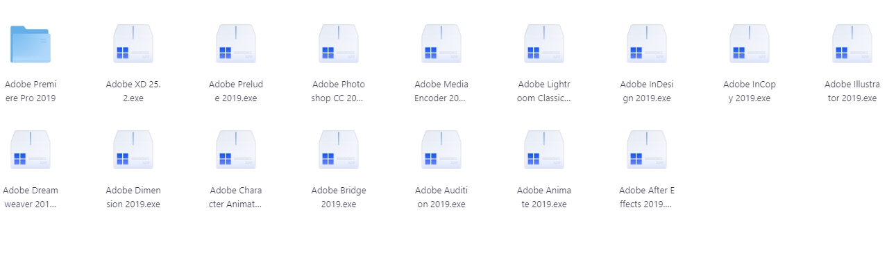图片[1]-Adobe CC 2019 独立版全家桶-东办绿软