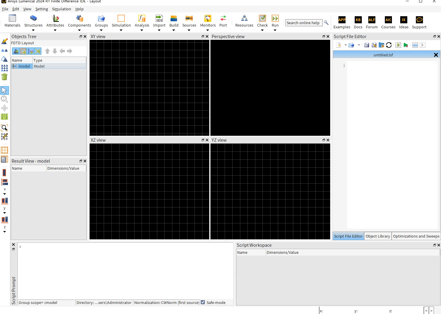 图片[1]-ANSYS Lumerical 2024 R1安装教程(含安装包)-东办绿软