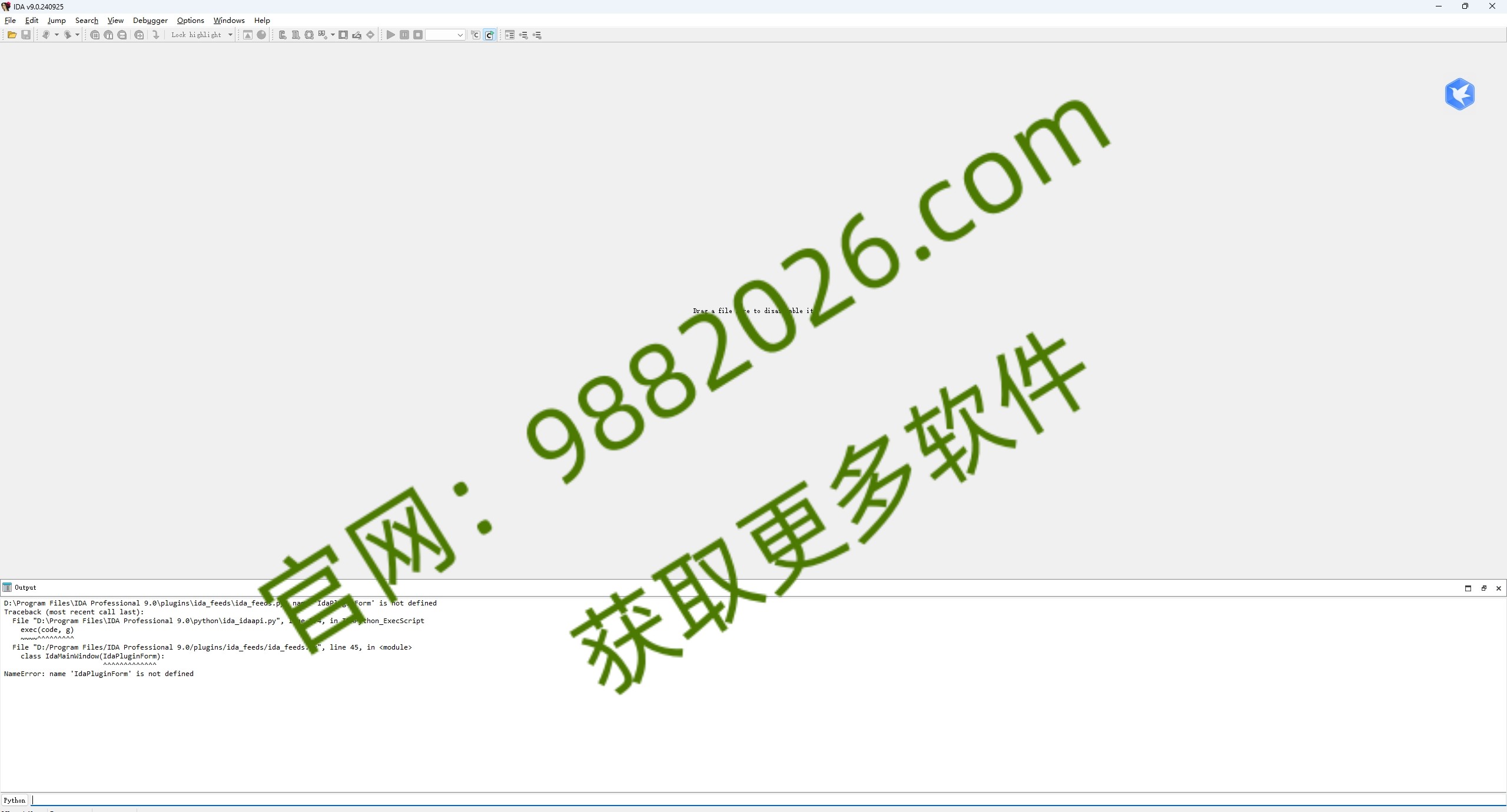 图片[1]-反汇编逆向工具IDA Pro 9.0 RC1 全平台(Linux、Windows、MacOS)安装教程及下载+便携版-东办绿软