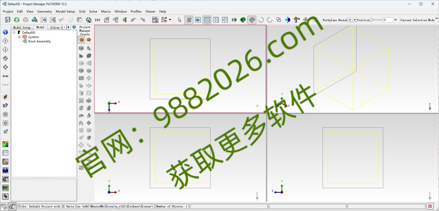 图片[1]-FloTHERM 12.2-东办绿软