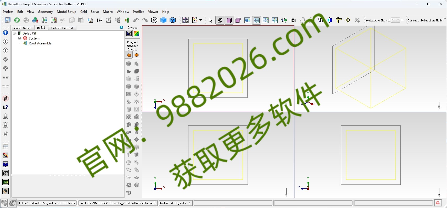 图片[1]-FloTHERM 2019.2-东办绿软
