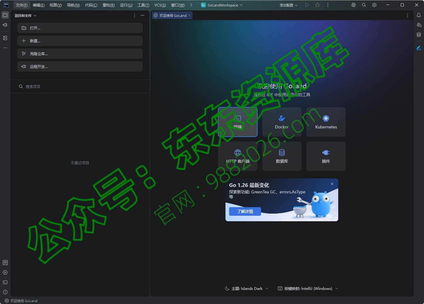 图片[1]-GoLand2026.1安装教程及下载-东办绿软