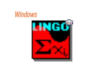 Lingo 16-东办绿软