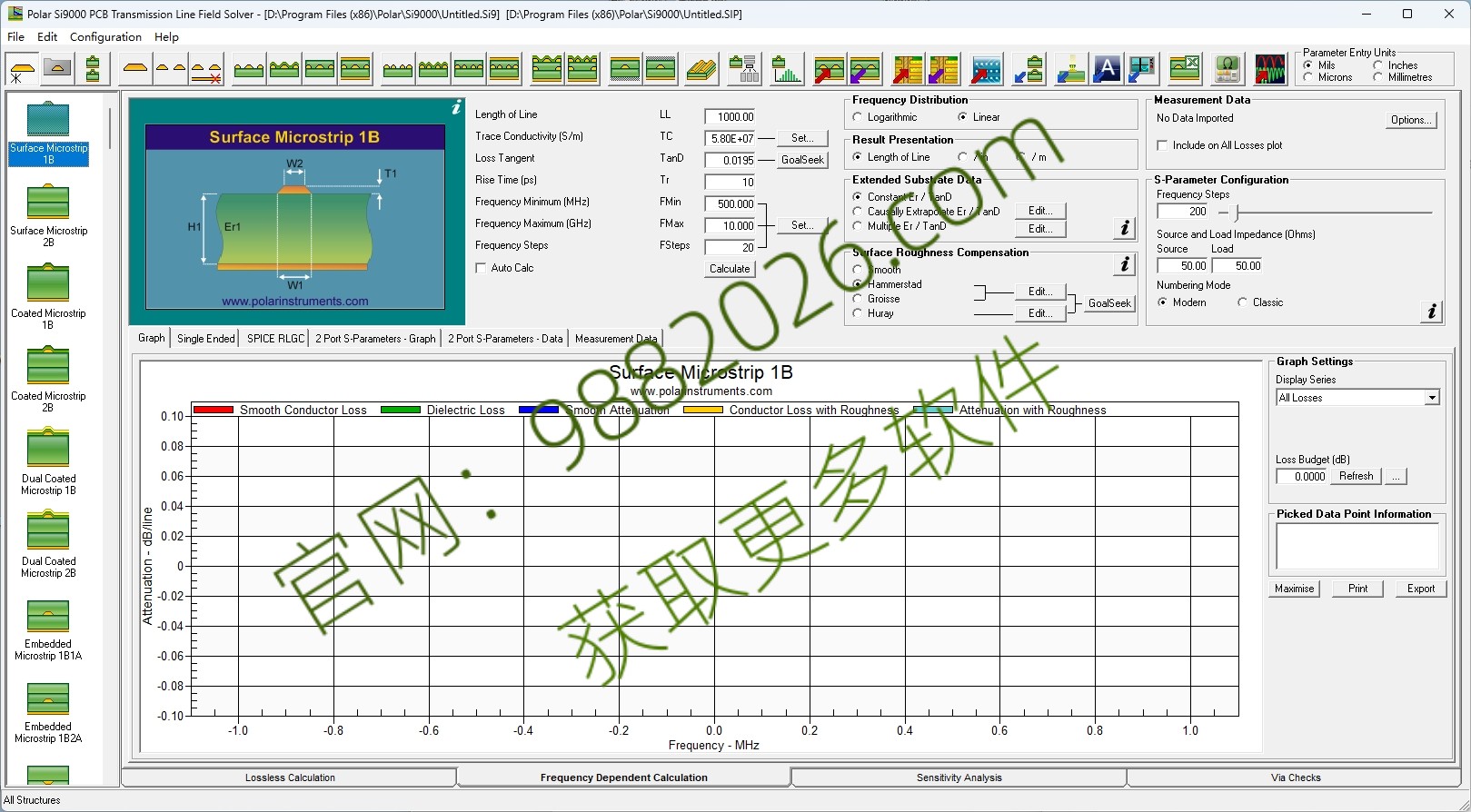 图片[1]-PCB特征阻抗计算神器Polar SI9000 2021 V21.11安装教程-东办绿软
