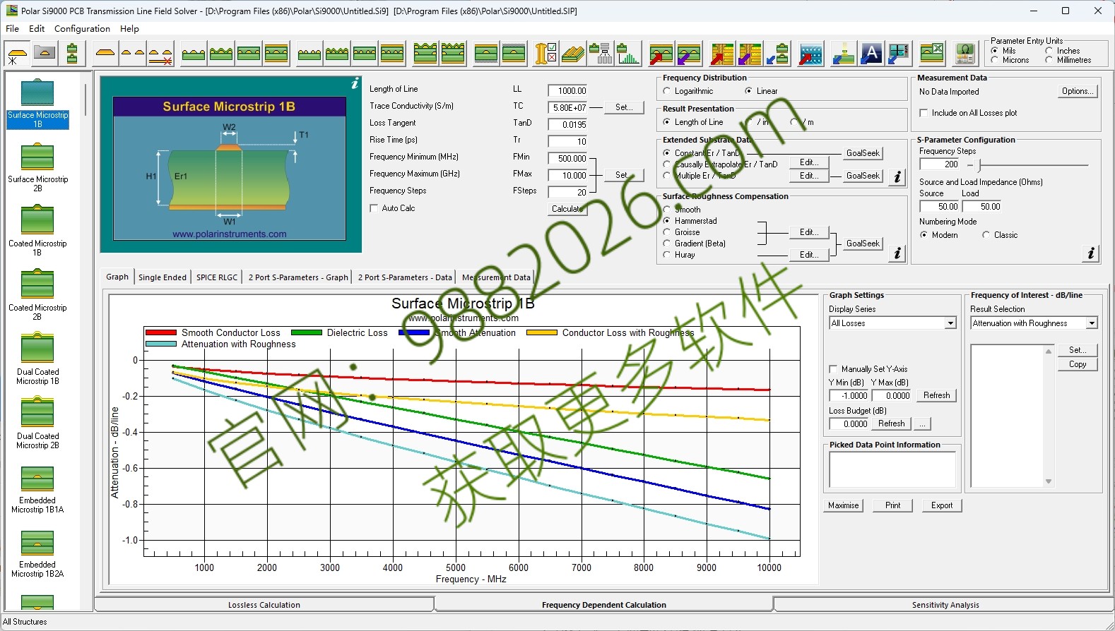 图片[1]-PCB特征阻抗计算神器Polar SI9000 2025 V25.01安装教程-东办绿软