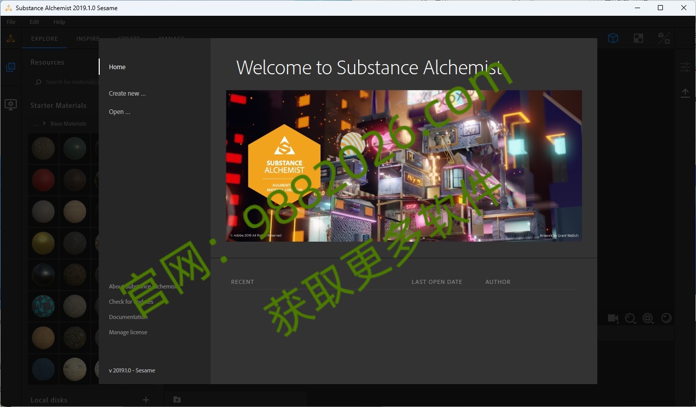 图片[1]-Substance Alchemist 2019-东办绿软